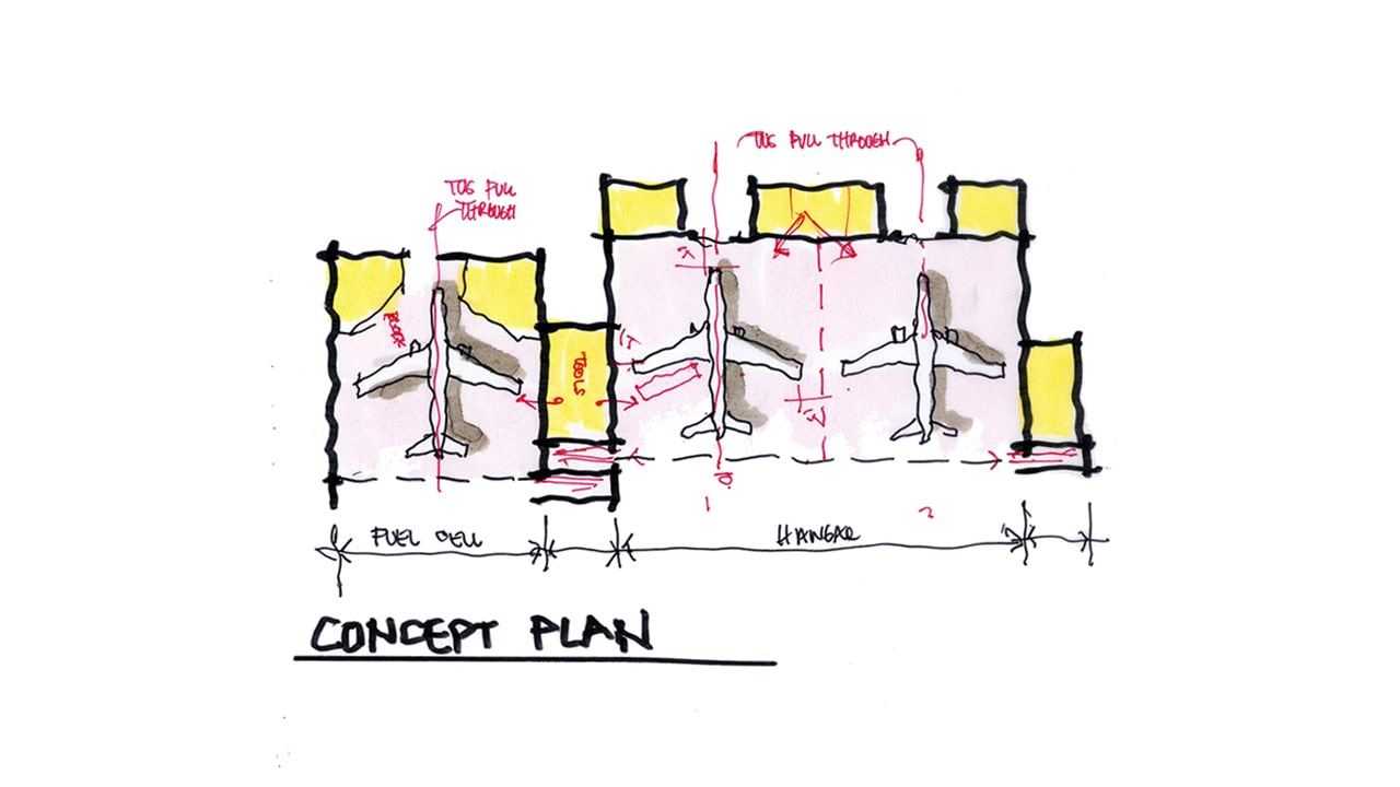 KC-46A HANGAR STANDARD PROTOTYPE DESIGN