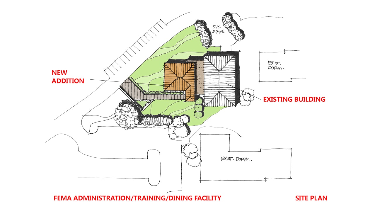 ANNISTON DORM AND ADMINISTRATIVE BUILDING