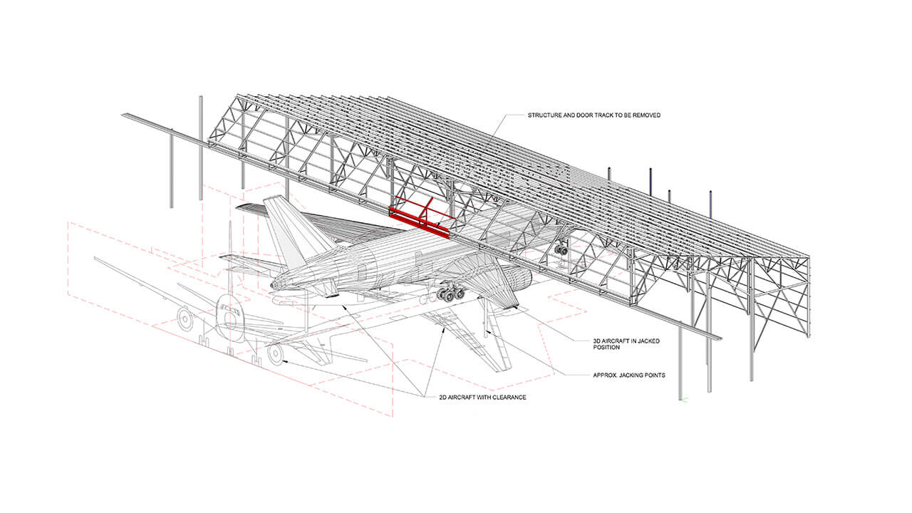 Pease Existing Hangar Structure