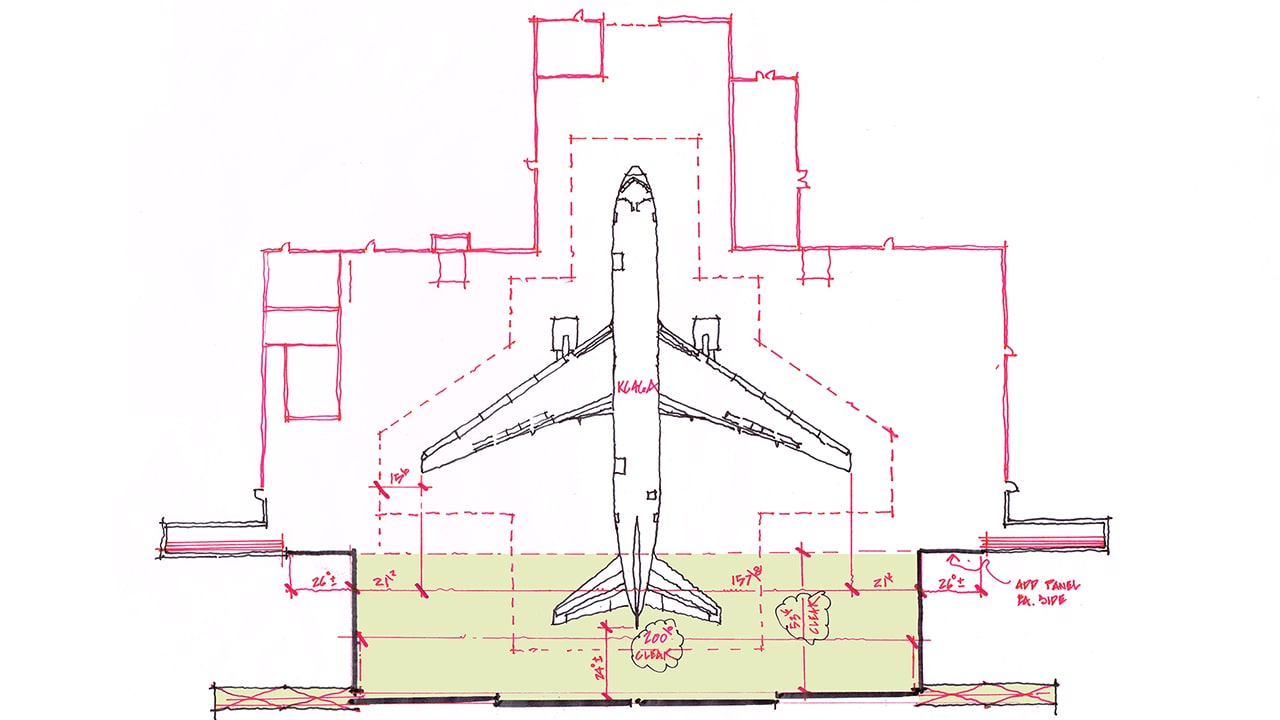 KC-46A TAIL DOCK EXPANSION
