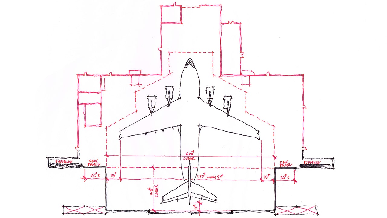 KC-46A TAIL DOCK EXPANSION